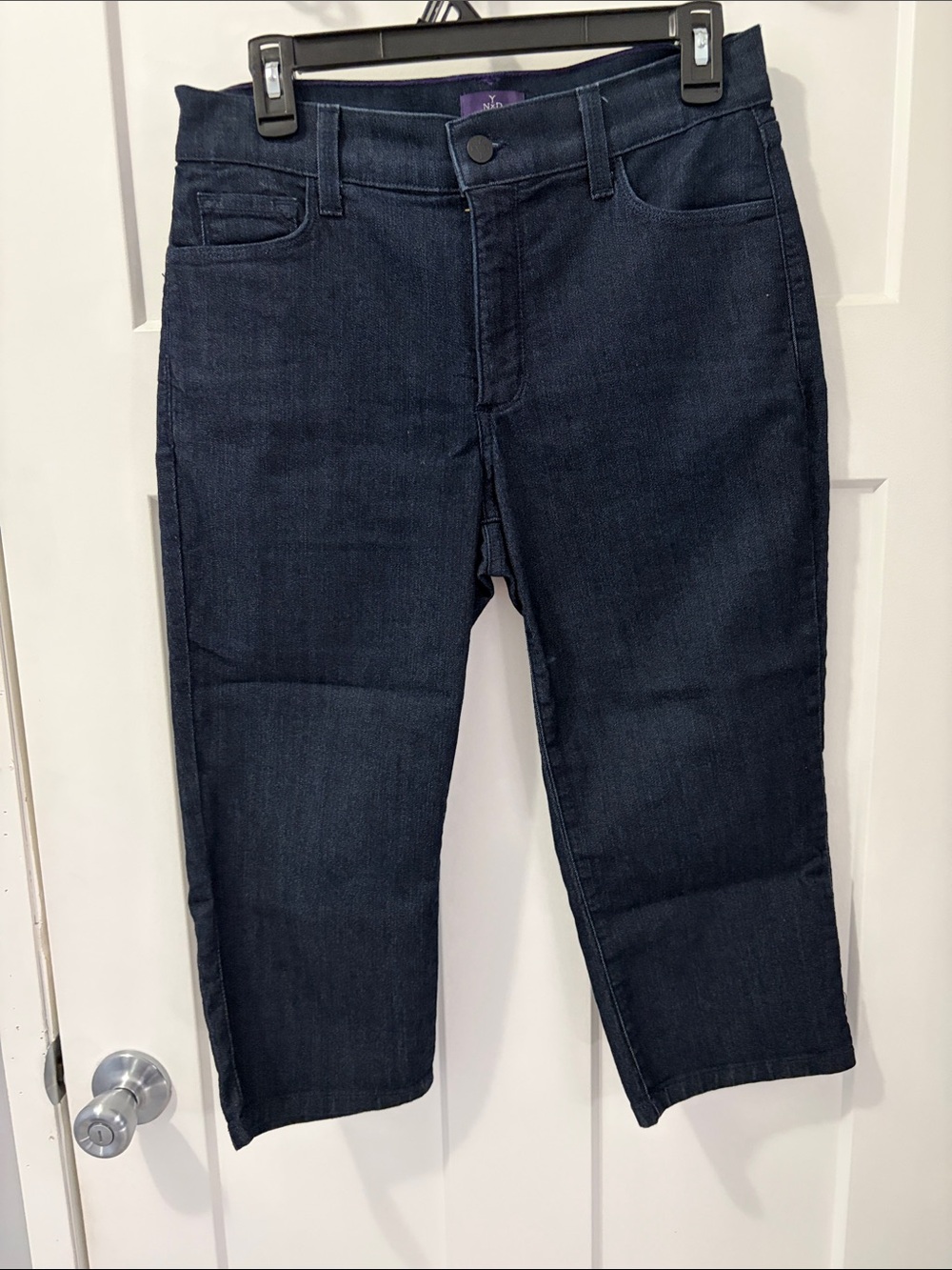 NYDJ Women’s Jean Capris in Dark Blue Wash